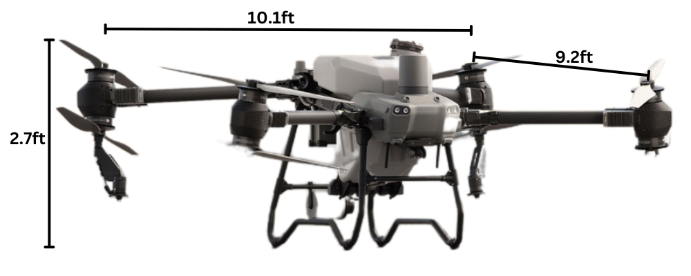 T50 Dimensions